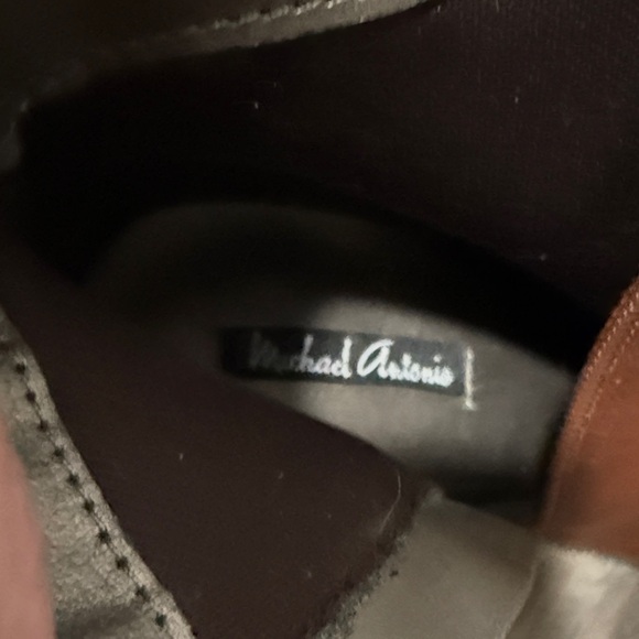 Michael Antonio Chestnut Heeled Boots - Picture 2 of 6